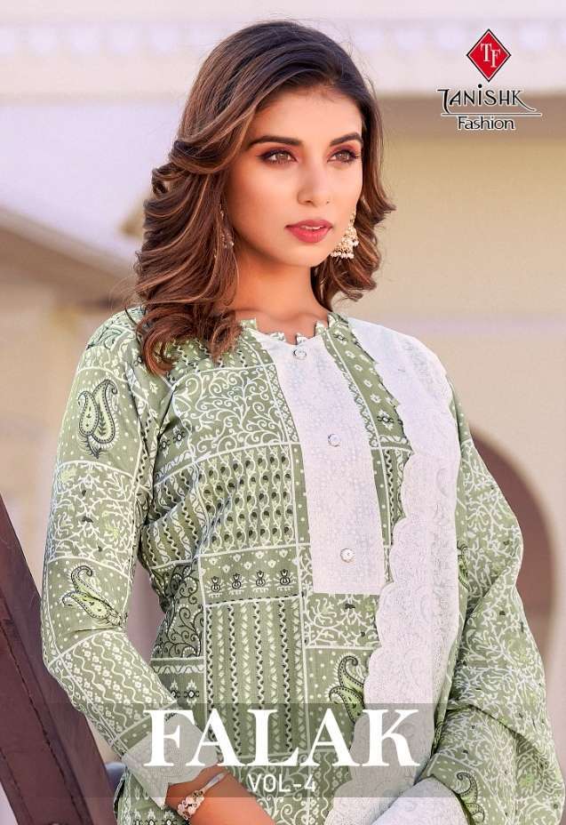 tanishk falak vol 4 series 5301-5308 pure cotton print suit 