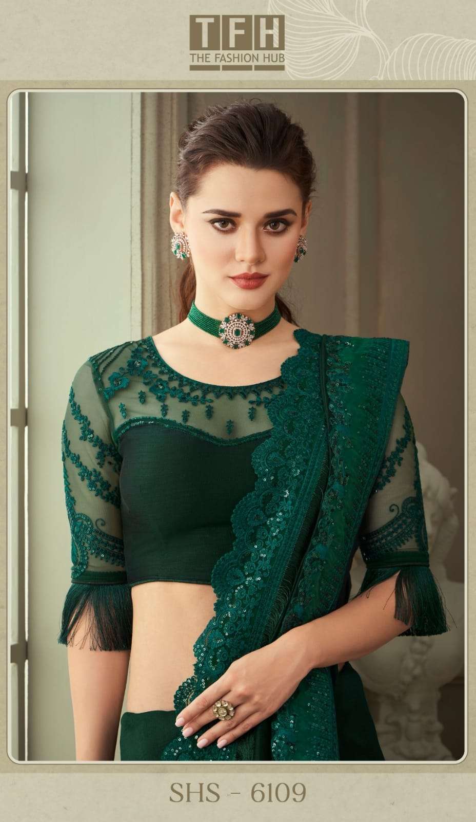 TFH HITS DESIGNER FANCY SOFT SILK SAREE 