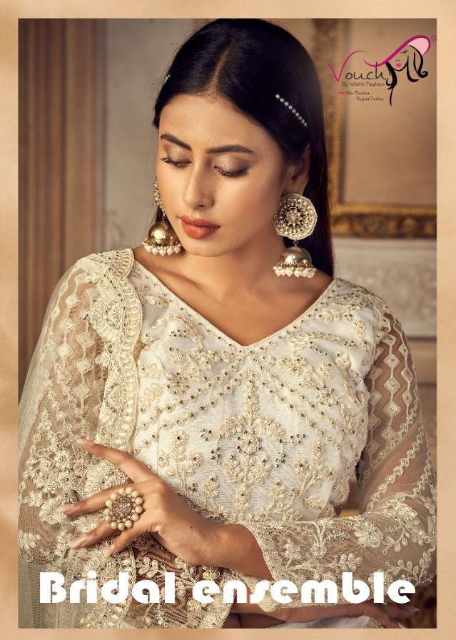 vouch fashion bridal ensemble series 1001-1005 fancy lehenga