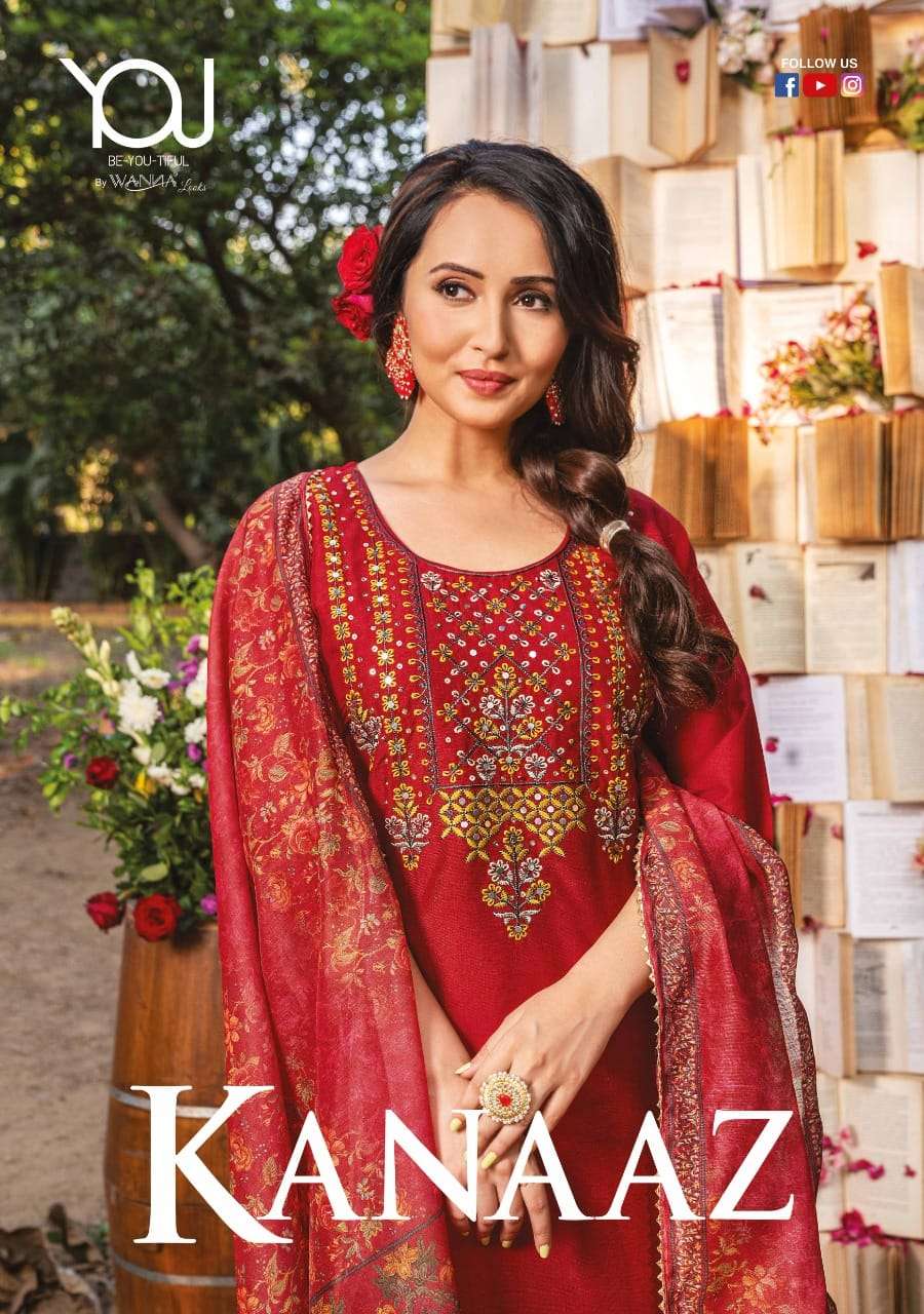 wanna kanaaz series 101-106 pure soft linen kurti 