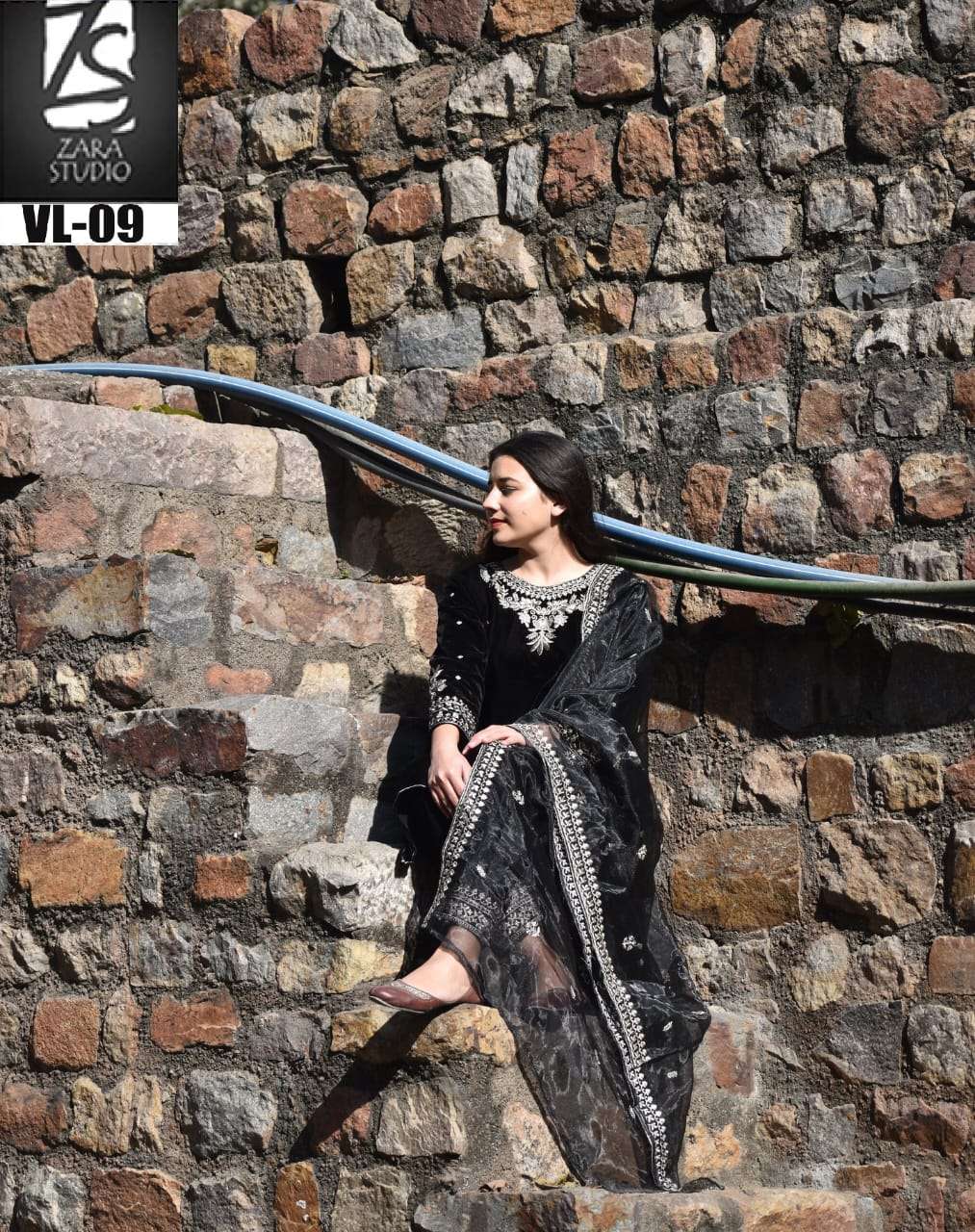 zara studio vol 9 designer velvet suit 