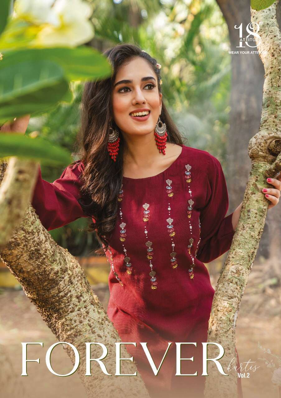 18 attitude forever vol 2 series 201-207 premium bsy based kurti 