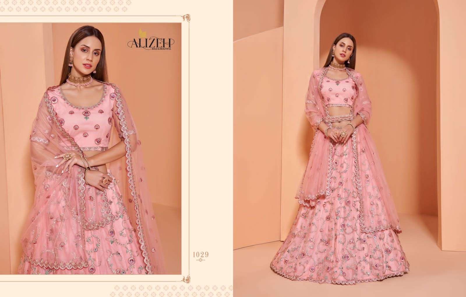 alizeh engagement vol 2 1029 fancy lehenga 