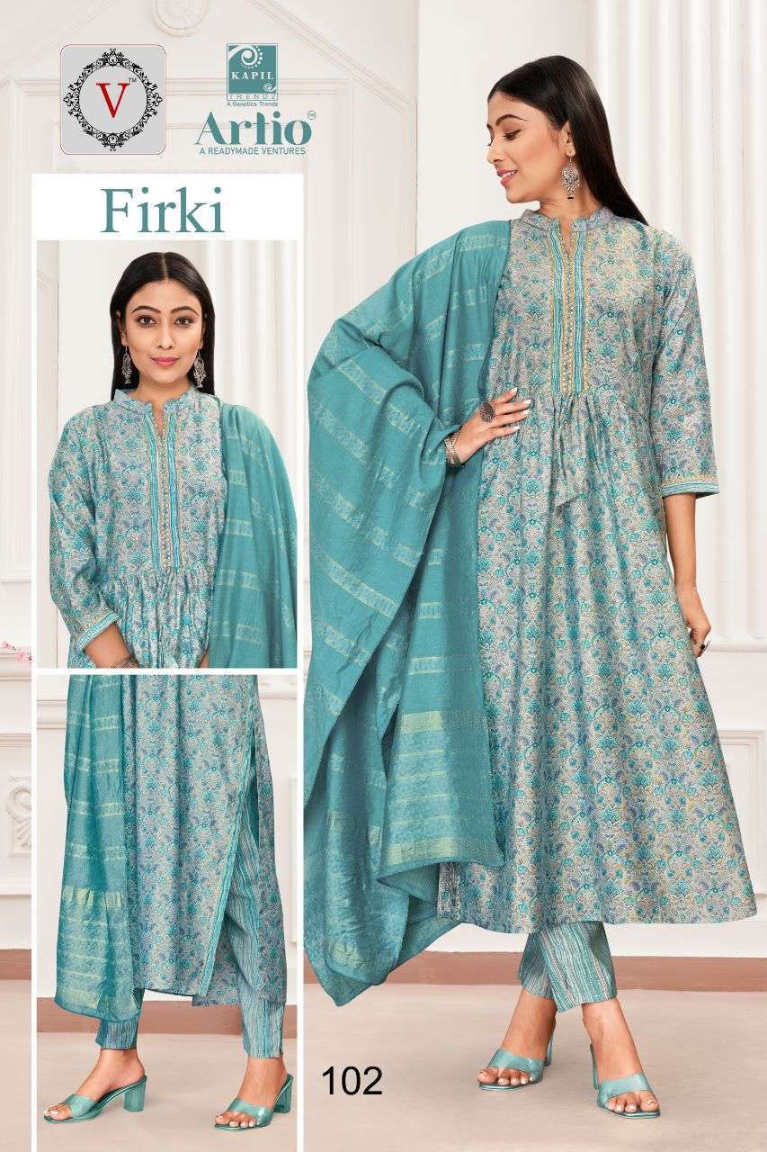 artio firki series 101-111 modal readymade suit 