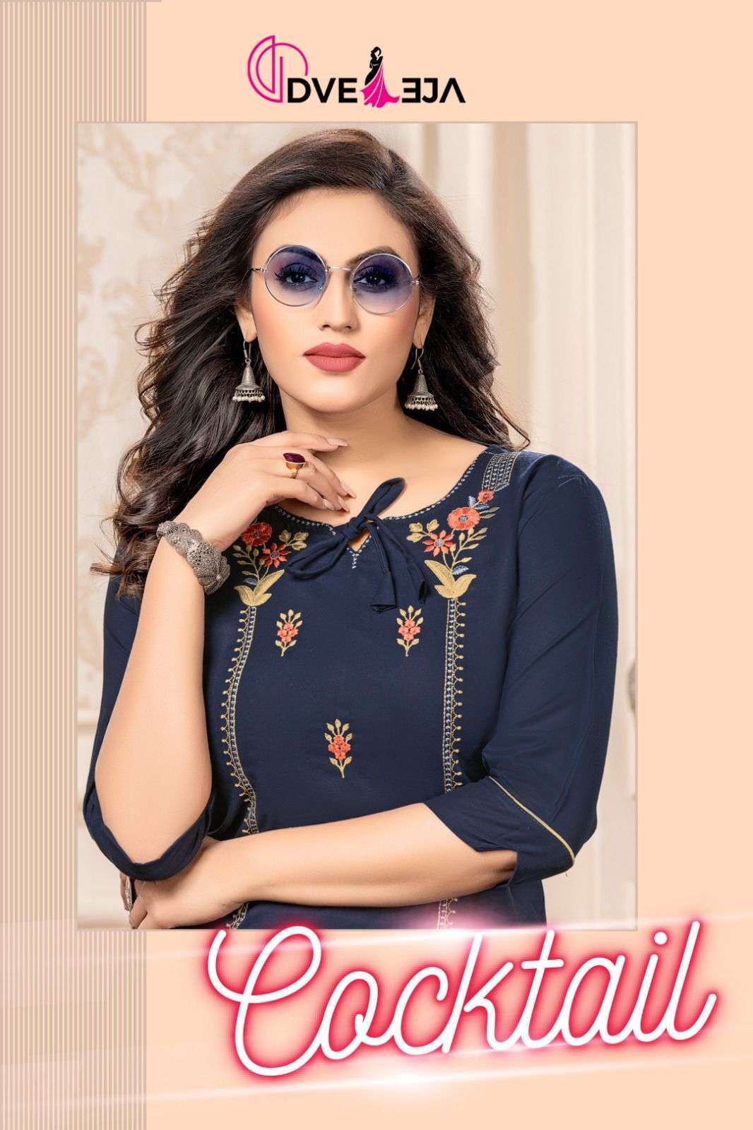 dveeja cocktail vol 1 series 101-106 14 kg rayon kurti 
