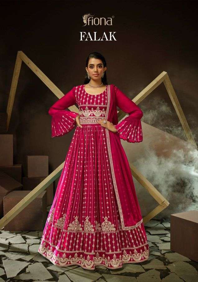 fiona falak series 51561-51564 real georgette gown 