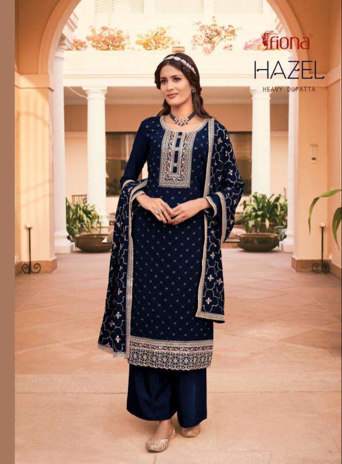 fiona hazel series 51431-51434 real georgette suit 