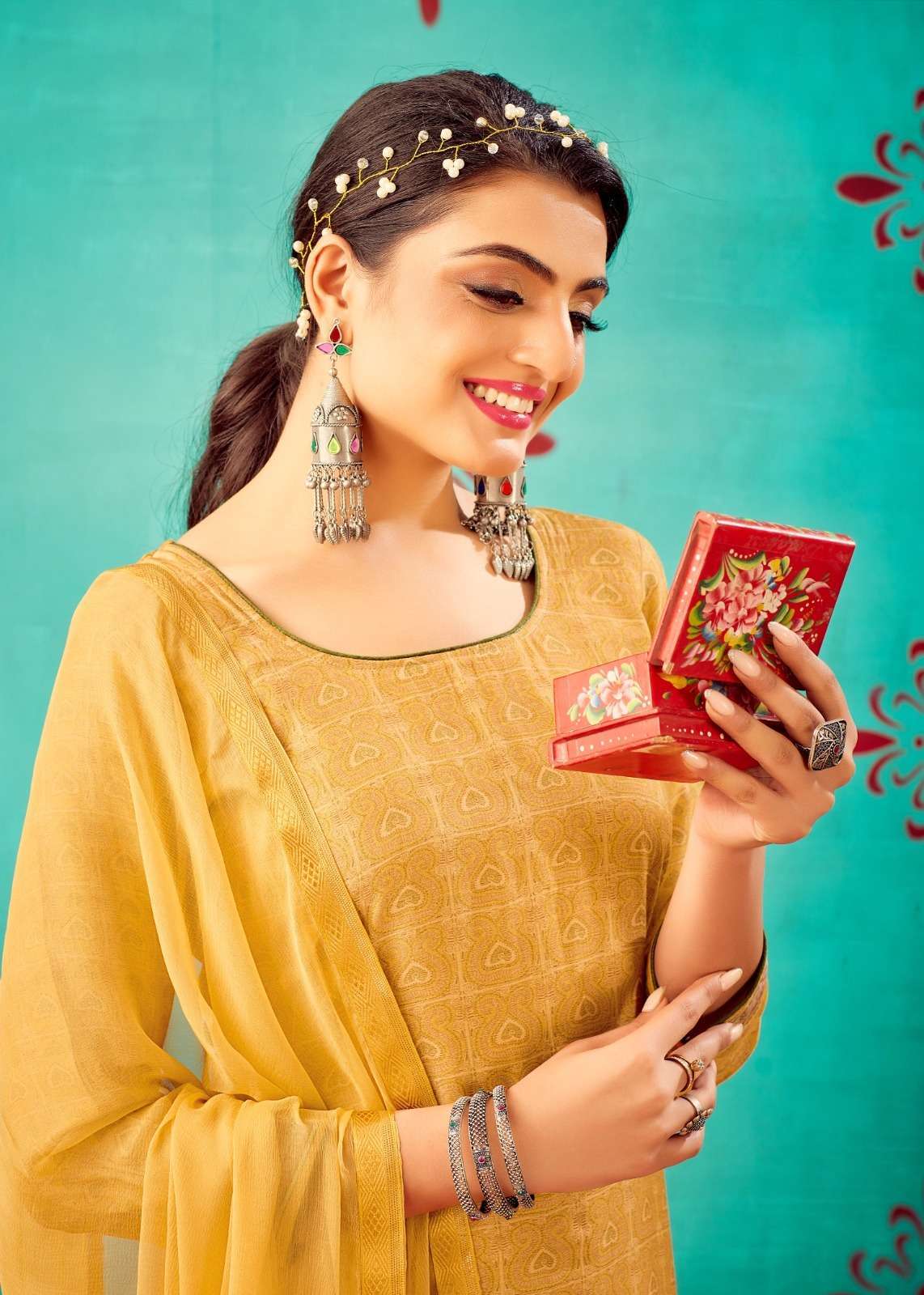 fourdots falguni series 10381-10385 pure muslin suit 