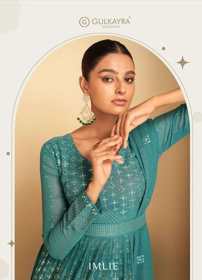 gulkayra imlie series 7180-7183 Real Georgette gown