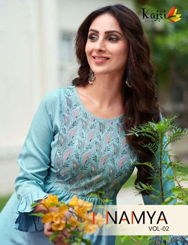 kajri style nimaya vol 2 series 2001-2008 14 kg heavy rubi slub kurti