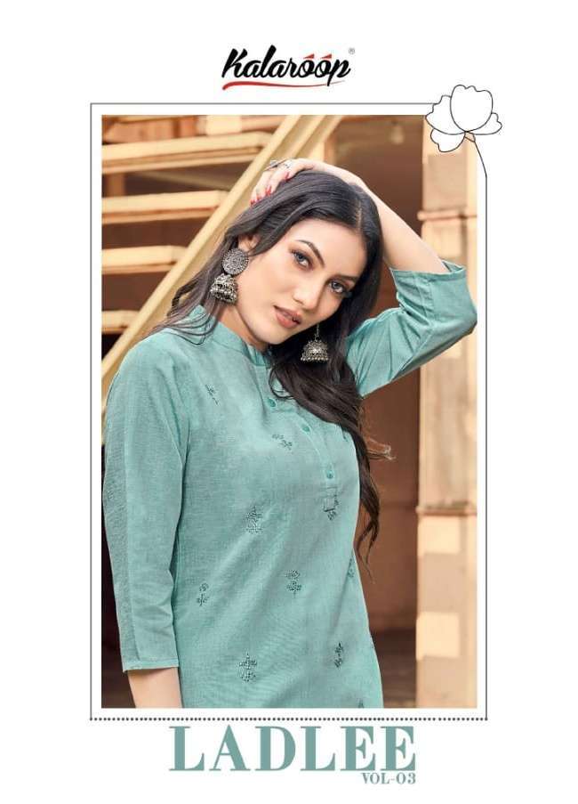 kalaroop ladlee vol 3 series Italian Rayon kurti