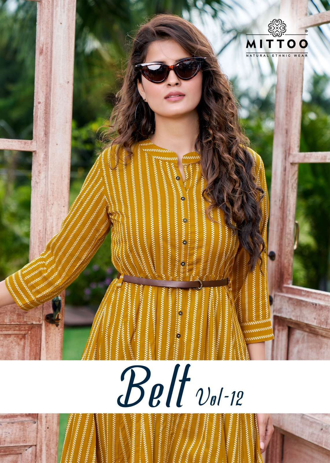 mittoo belt vol 12 series 1131-1136 rayon print kurti 