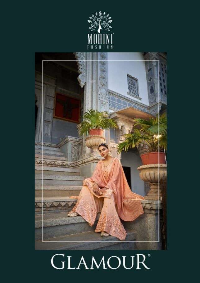 mohini glamour vol 113 designer pure georgette suit 