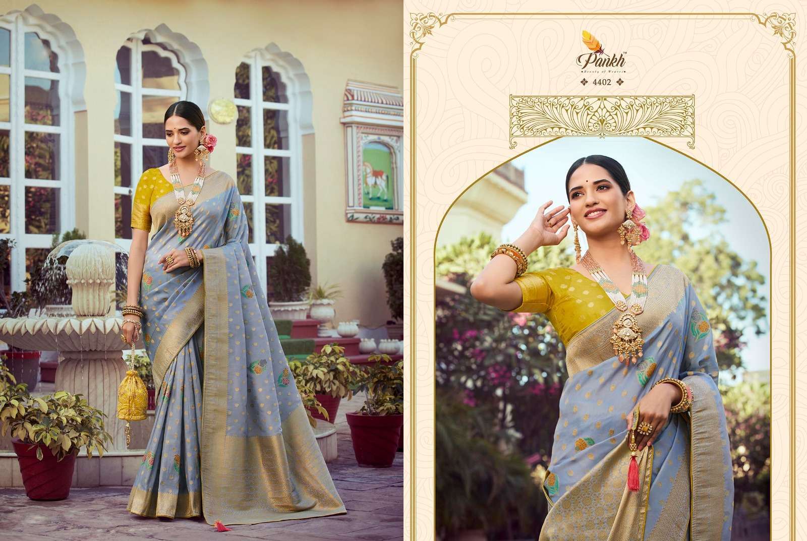 pankh tantra vol 2 series 4401-4409 silk saree