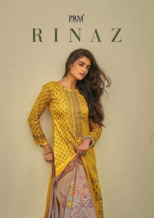 prm trendz rinaz series 5130-5137 pure jam silk suit 