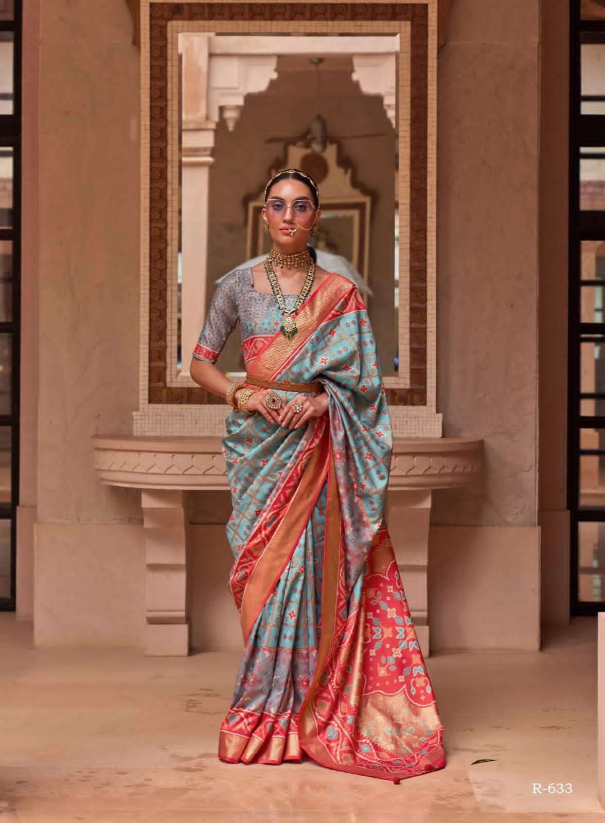 rewaa rajvansh designer pure silk patola saree s