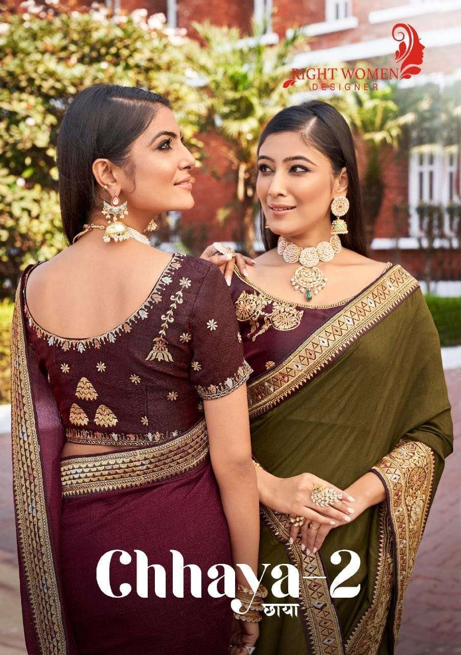 right women chhaya vol 2 series 81271-81278 blooming vichitra saree
