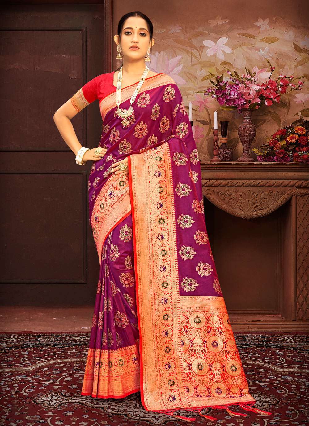 sangam prints kamakhaya silk Banarasi Silk saree