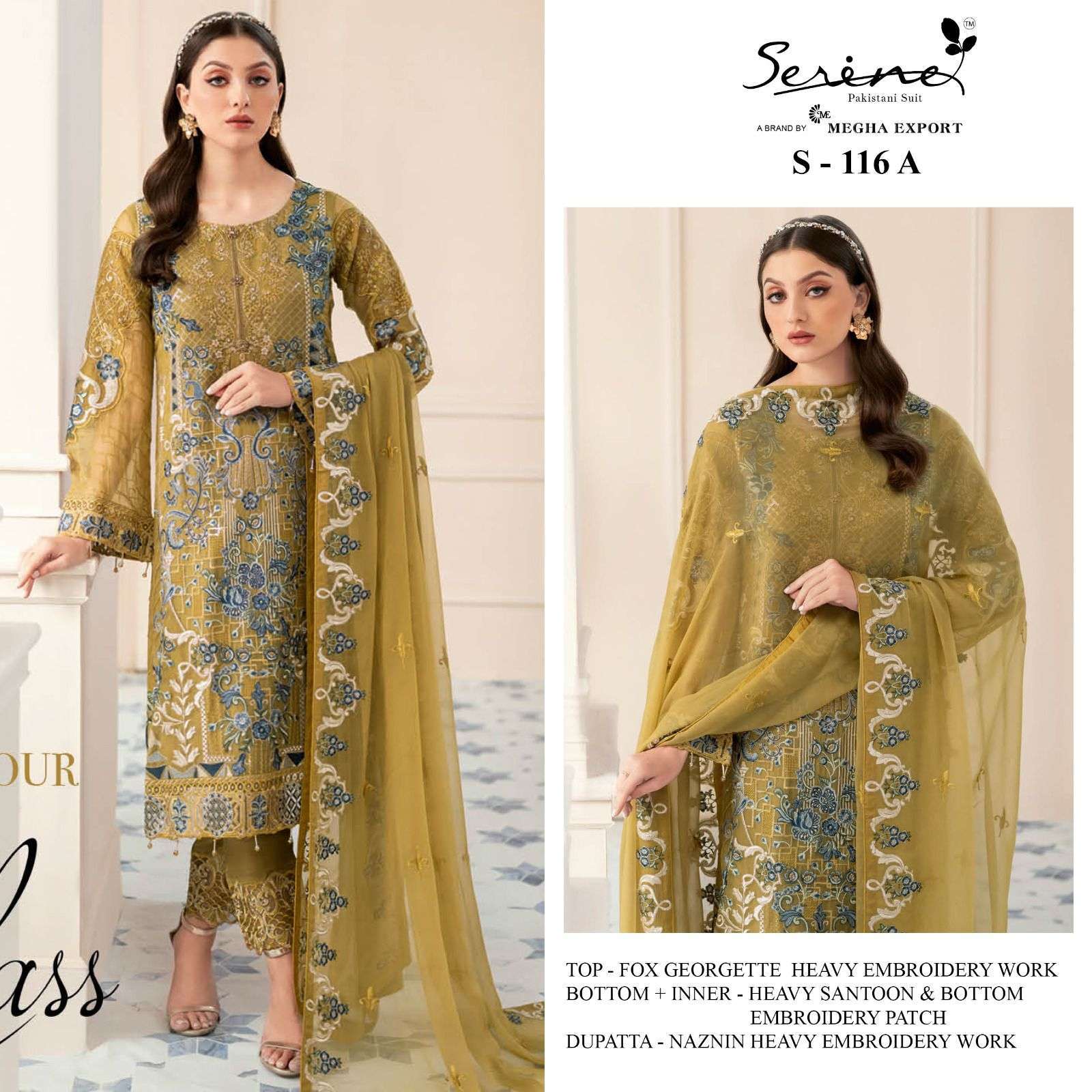 serine s 116 design pakistani single piece best rate