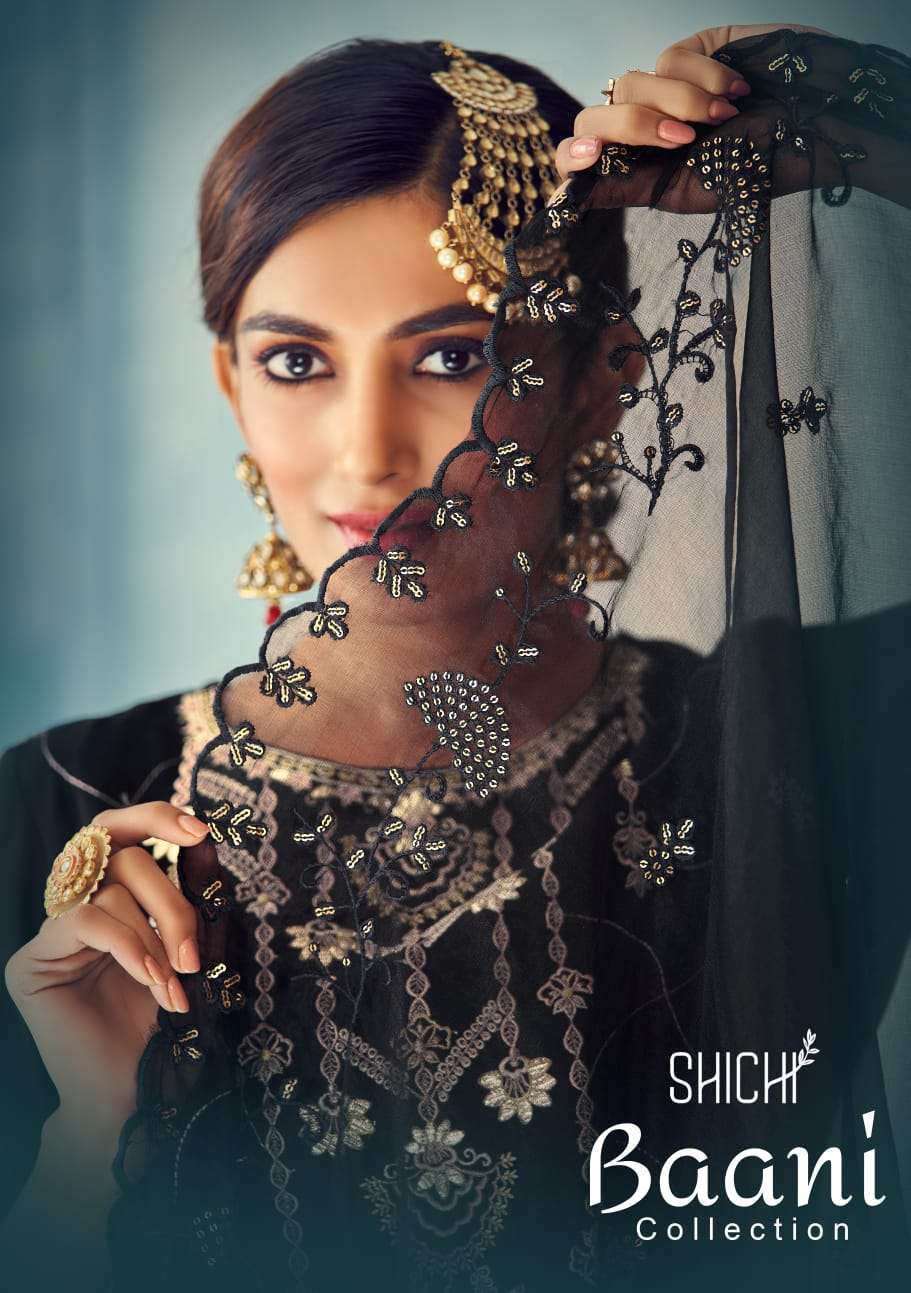 shichi baani series 93-98 viscose silk readymade suit 