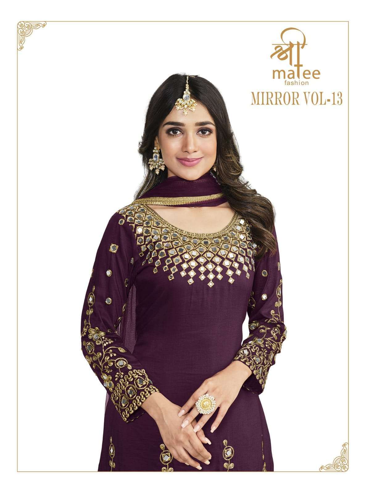 shreematee mirror vol 13 series 172 bitalian soft silk suit 