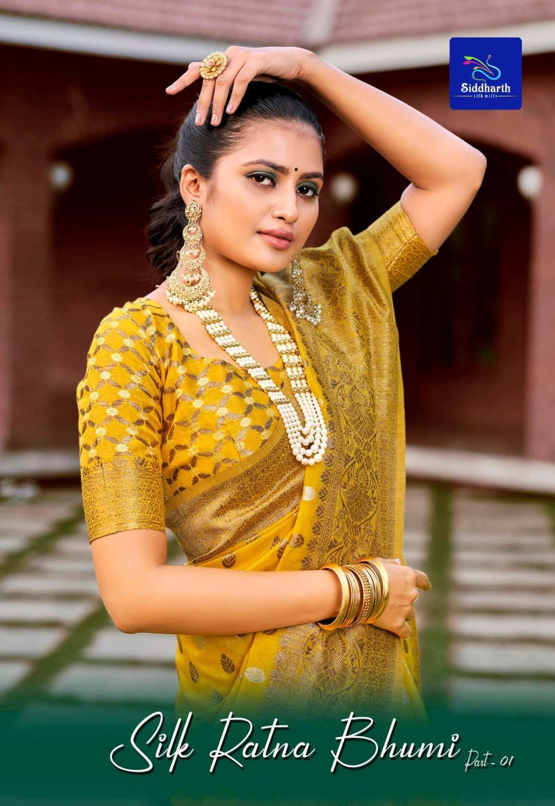 siddharth silk ratna bhumi part 01 series 1801-1806 Cotton Base saree
