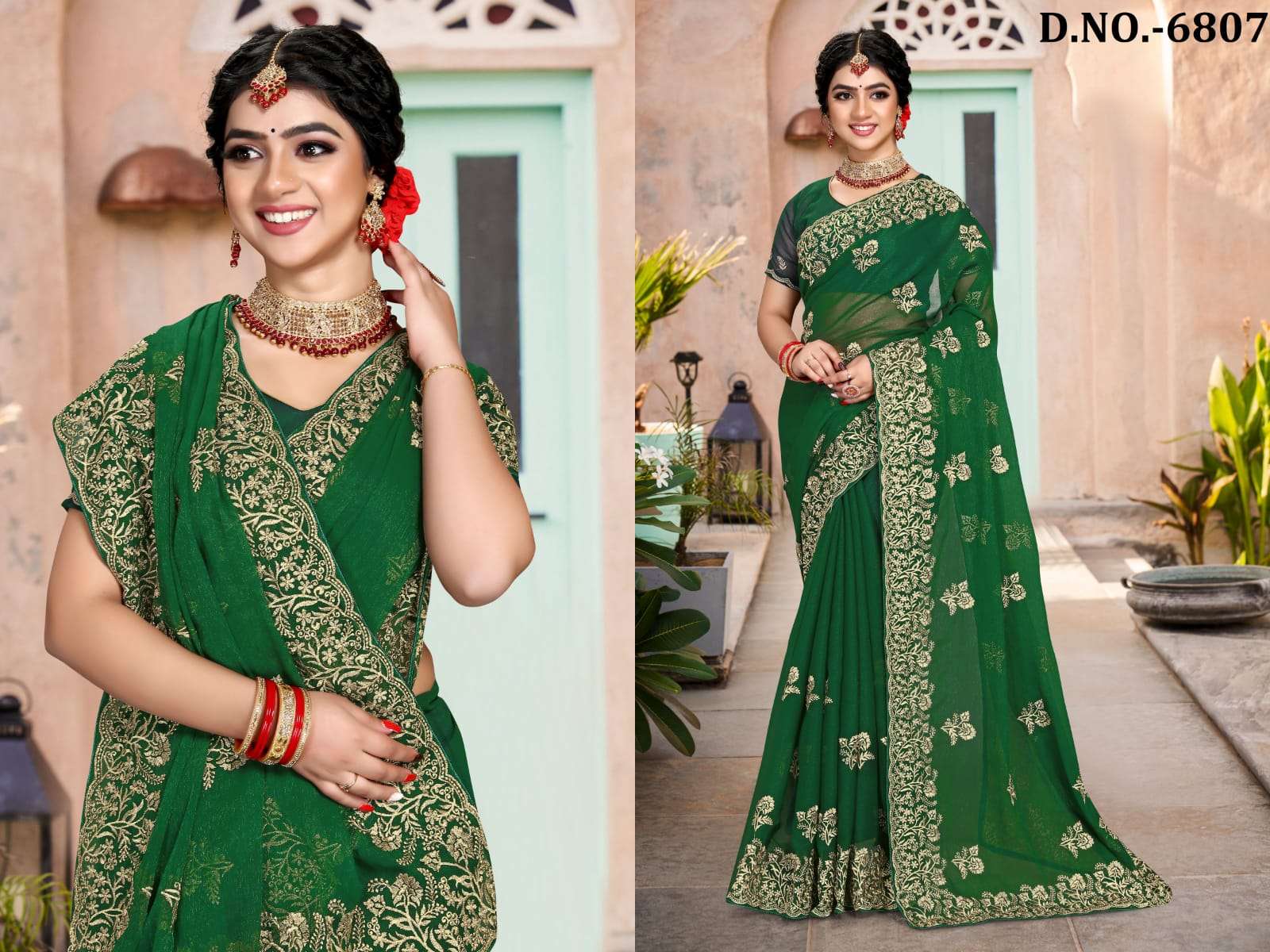 sparkle designer silk summer heavy jari embroidery saree 