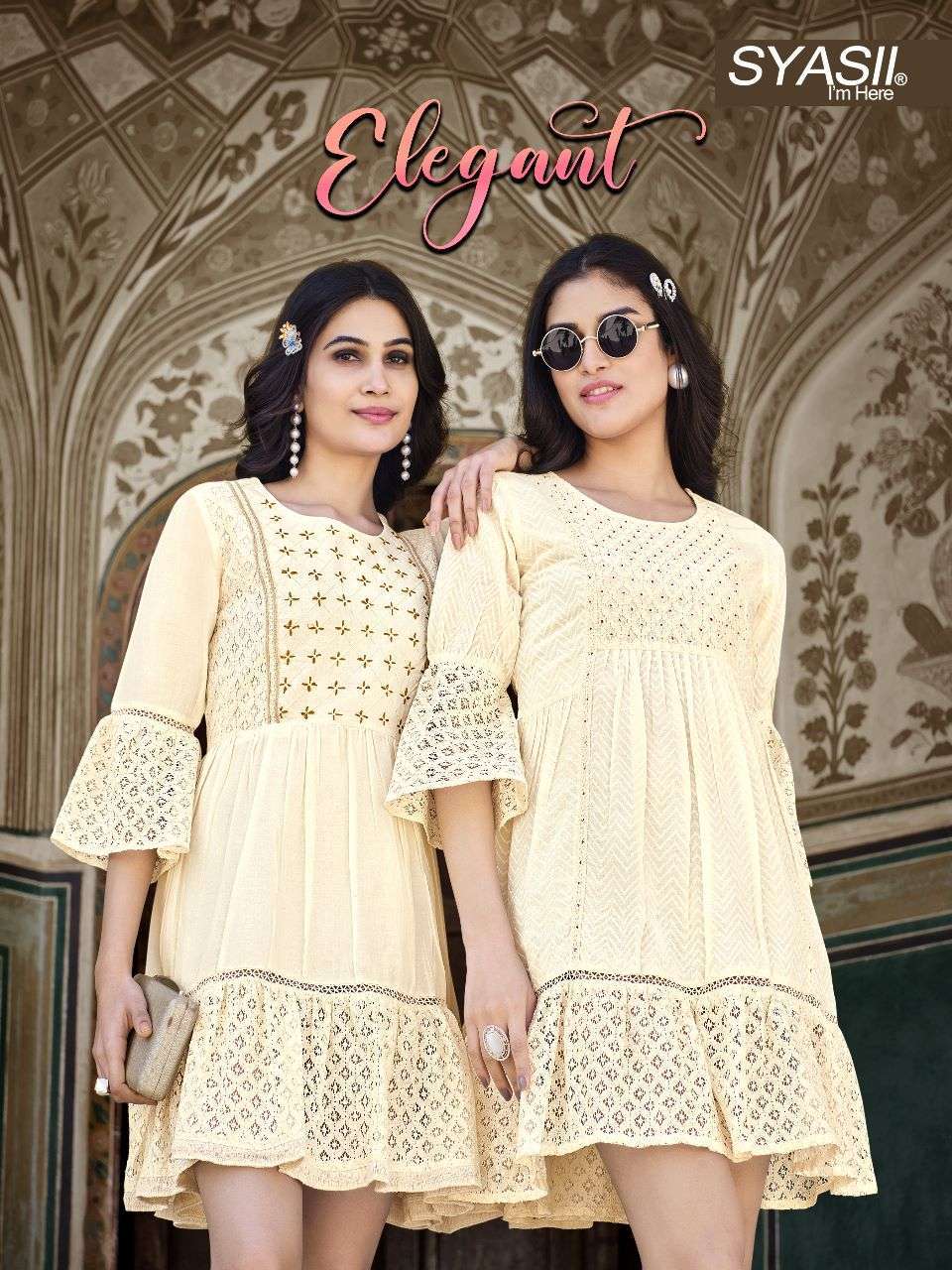 syasii elegant series 1001-1004 Pure and Heavy Cotton kurti