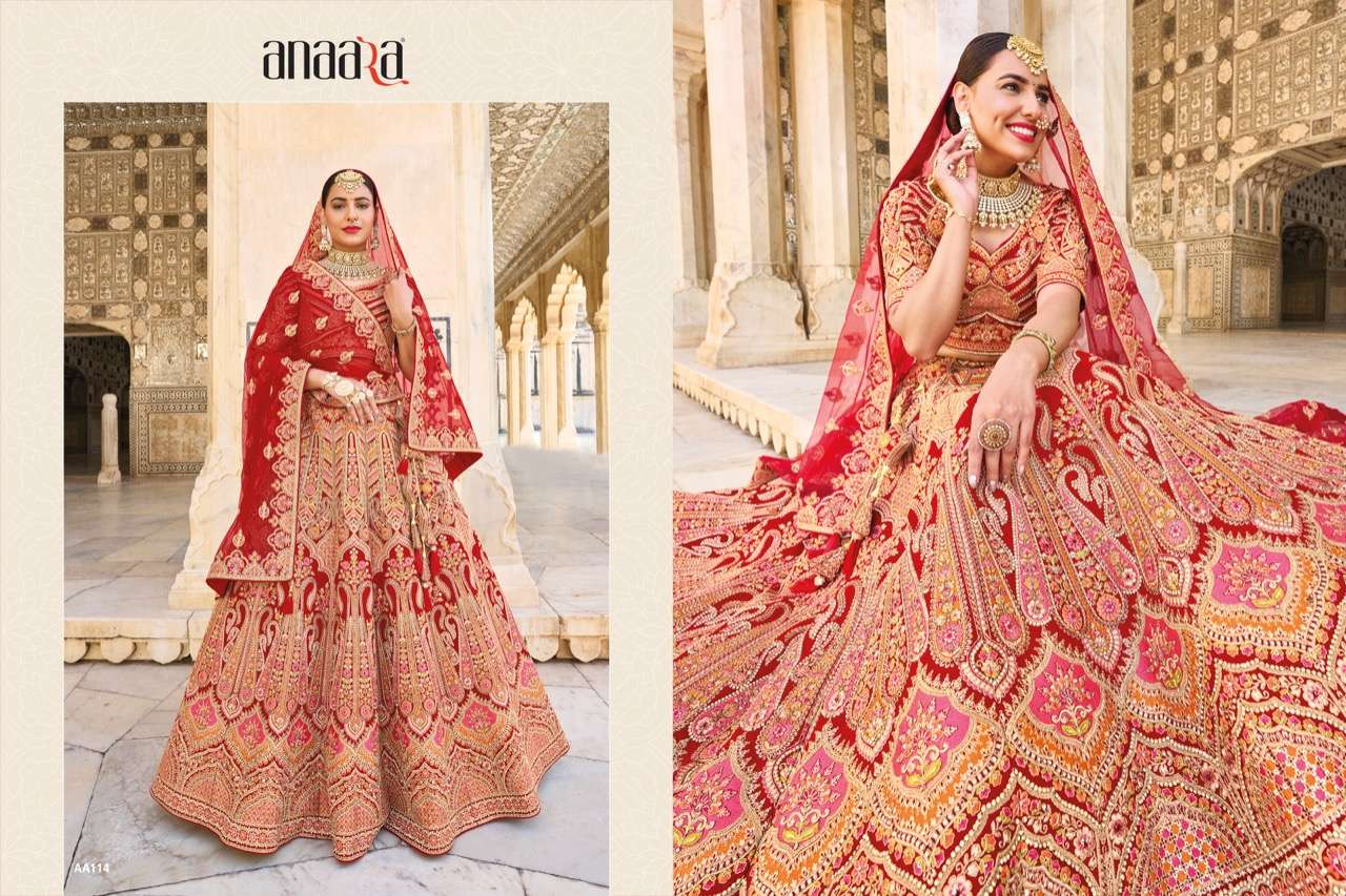 tathastu 110 aanara-2 designer heavy bridal lehenga
