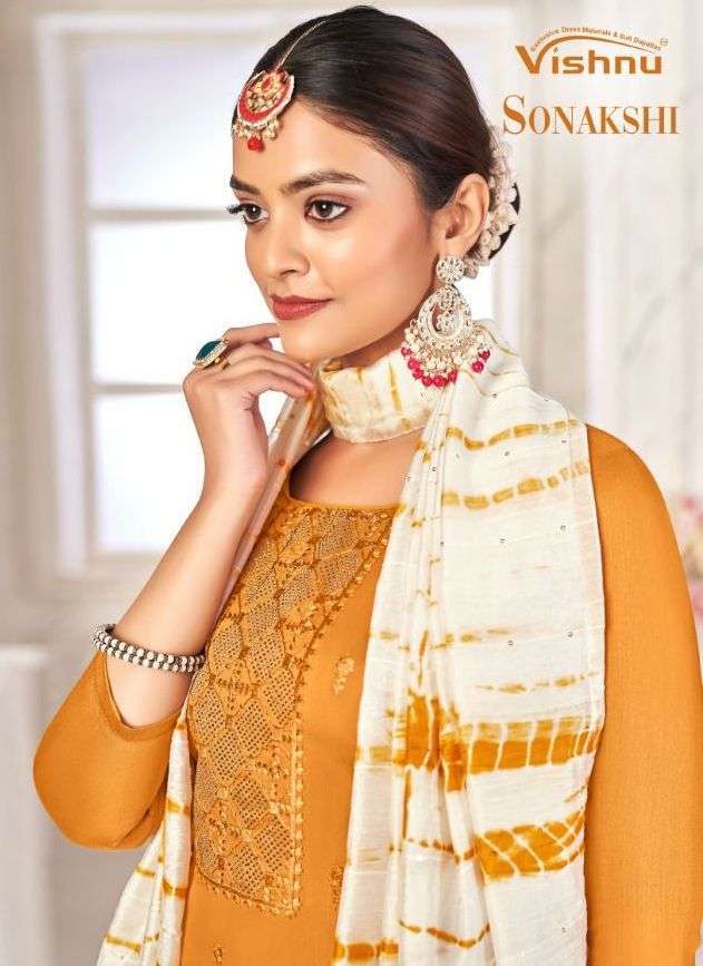vishnu impex sonakshi series 75001-75012 armani silk suit
