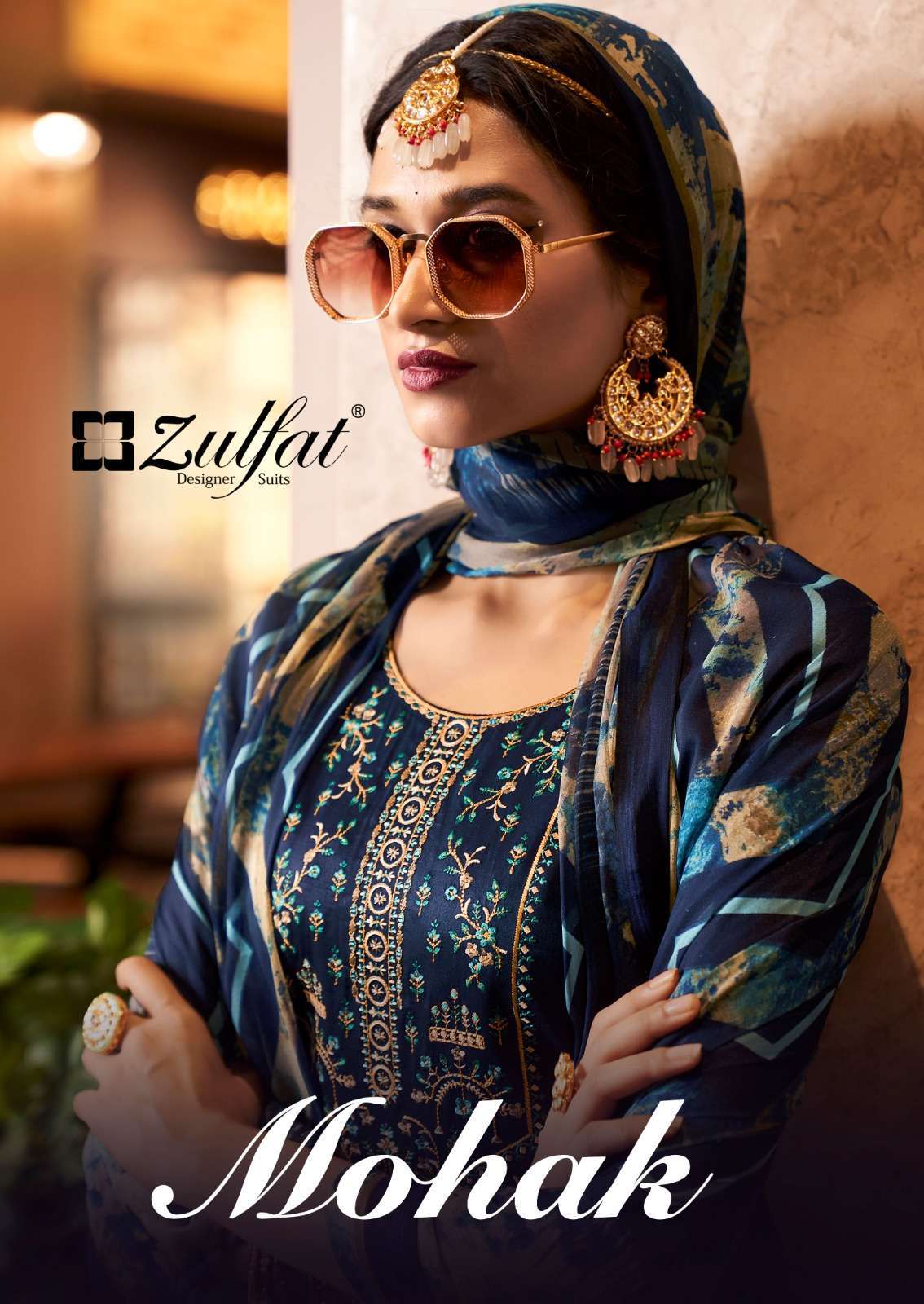 zulfat mohak series 473001-473010 Pure Heavy Jam Cotton suit