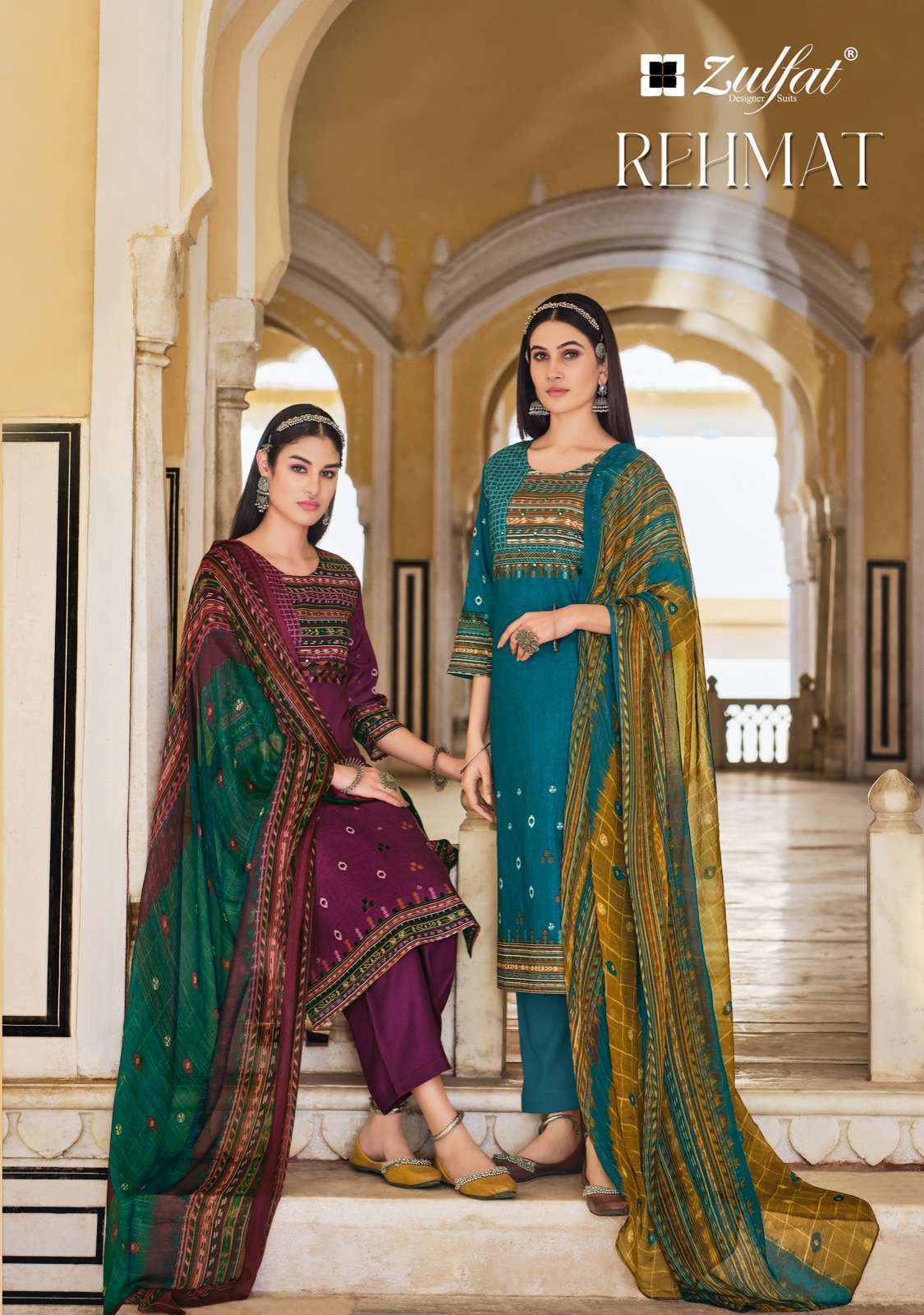 zulfat rehmat series 472001-472010 pure cotton suit 