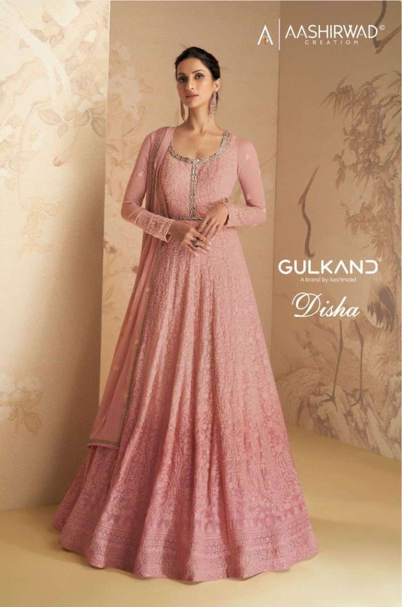 aashirwad disha series 9508-9511 real georgette suit 