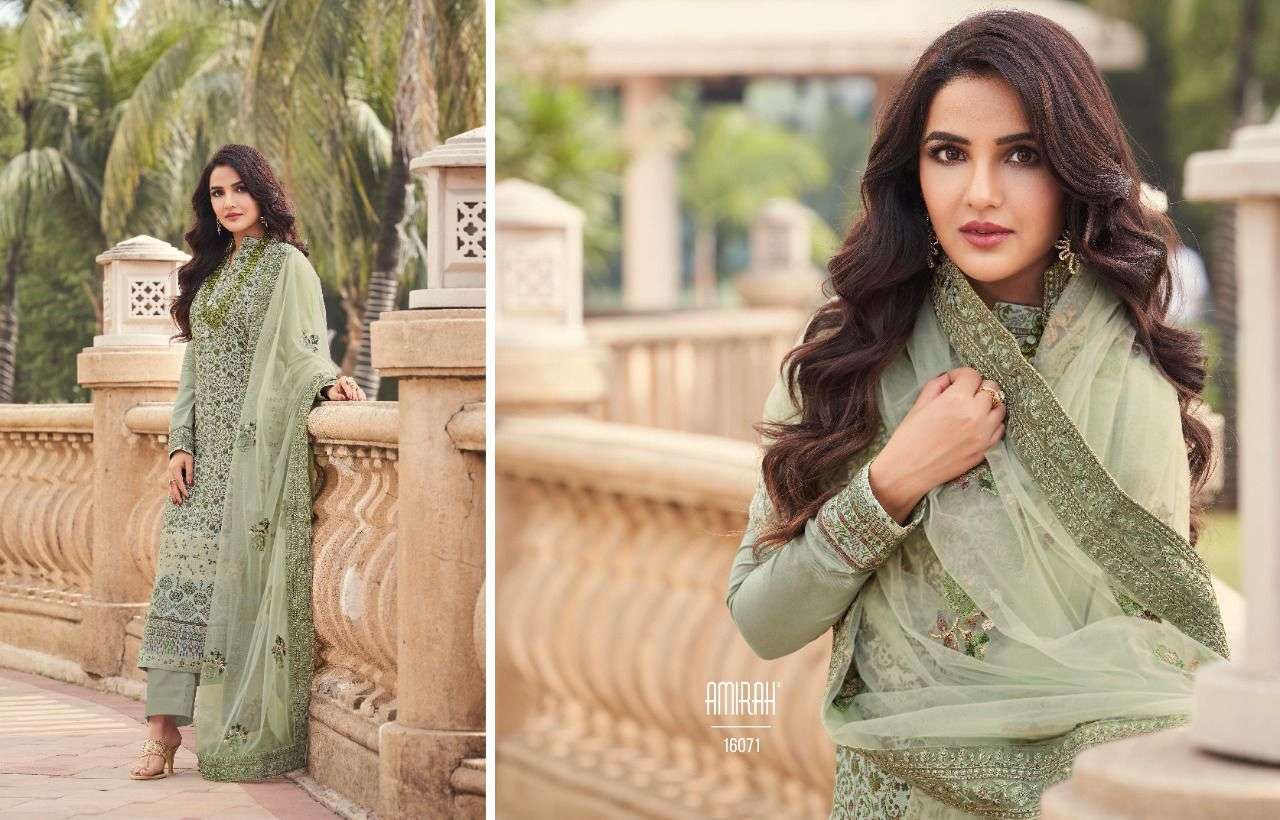 amirah handloom vol 2 designer pure viscose suit 