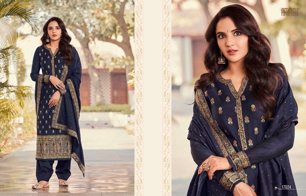 amirah niharika desiugner minakari jacquard suit 
