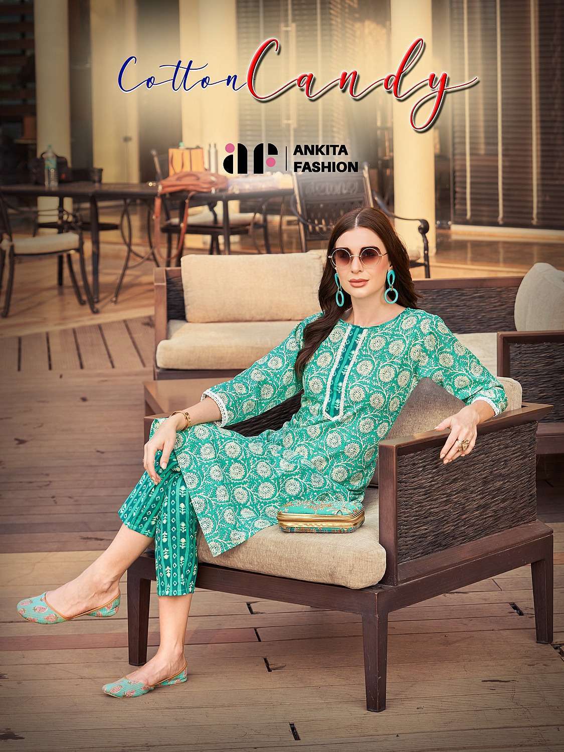 ankita cotton candy vol 1 series 100-1007 Pure Cotton kurti