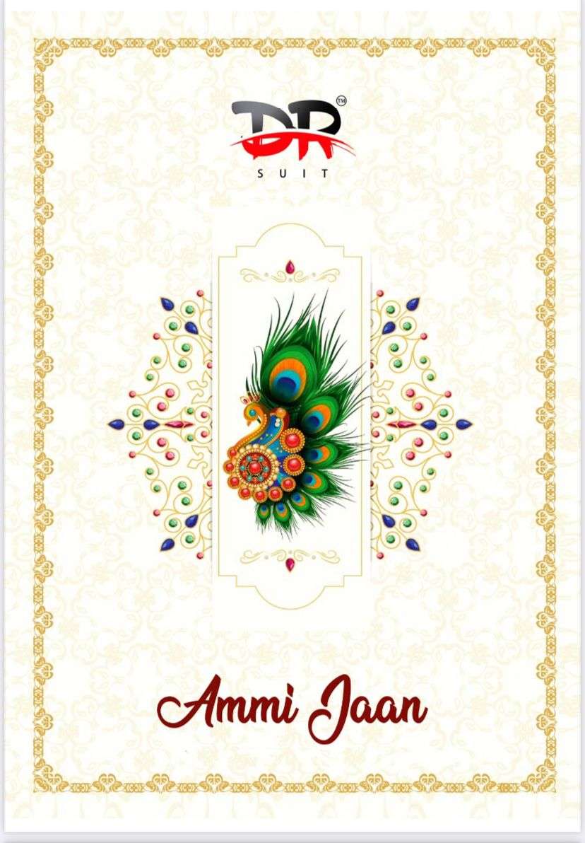 Dr Ammi Jaan series 1001-1012 Heavy Pure Cotton suit 