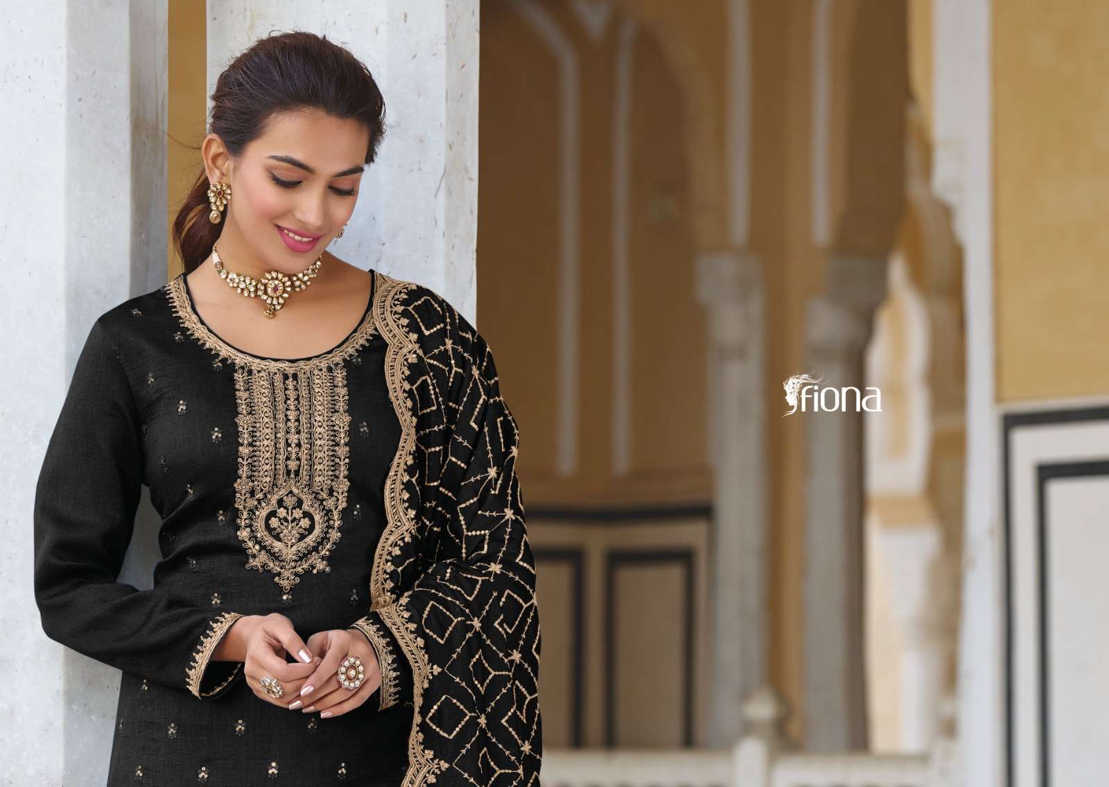 fiona gulrang series 51501-51505 premium silk suit 