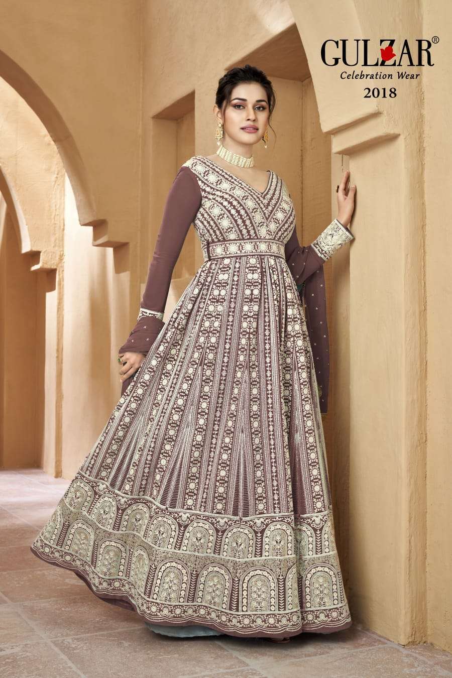gulzar resham series 2016-2019 georgette suit 