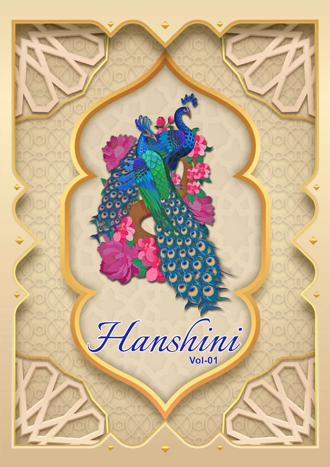 Kiana Hanshini vol-1 series 1001-1010 Pure Cotton suit