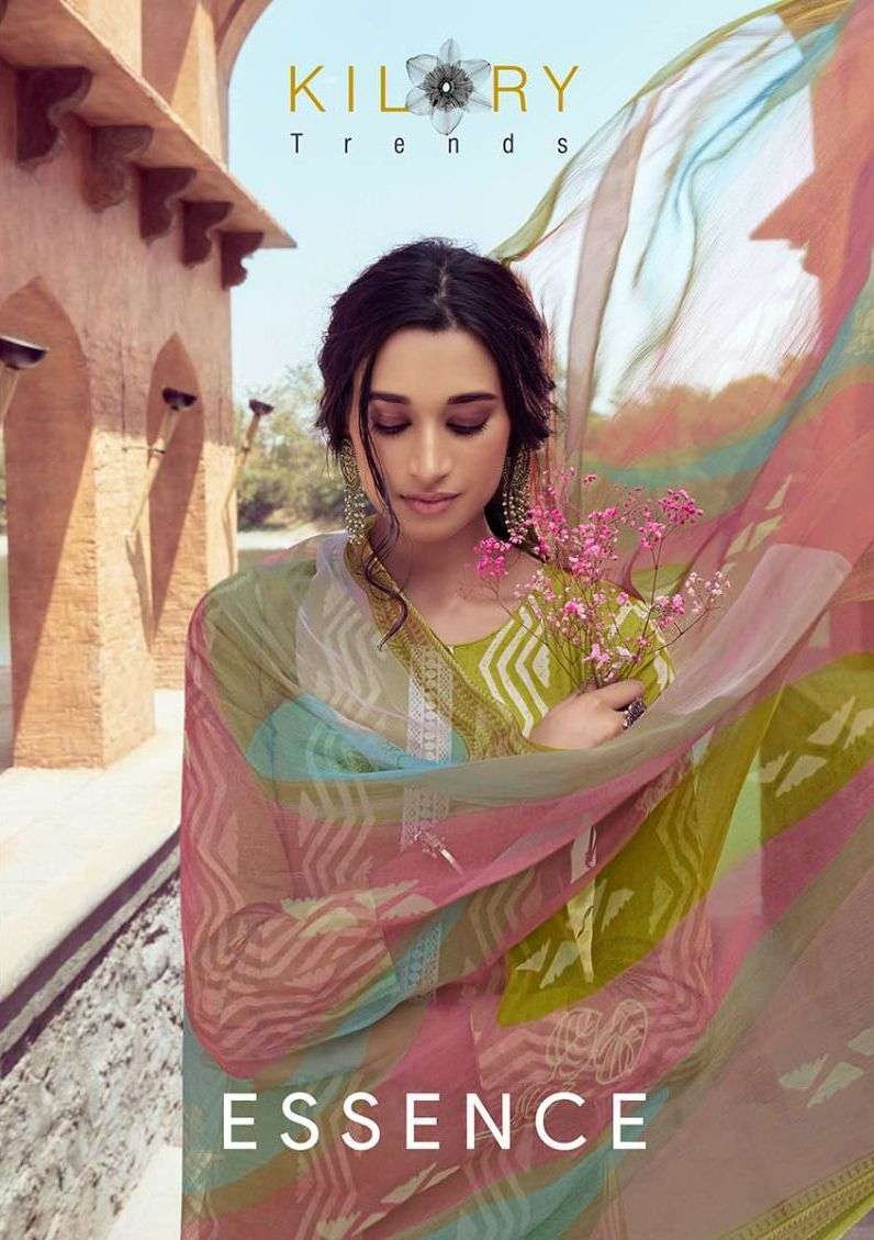 kilory trends essence series 731-738 pure lawn cotton suit 