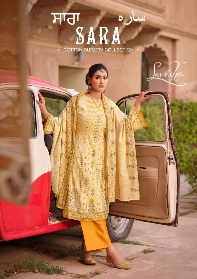  levisha sara series 13-20 pure cotton digital print suit 