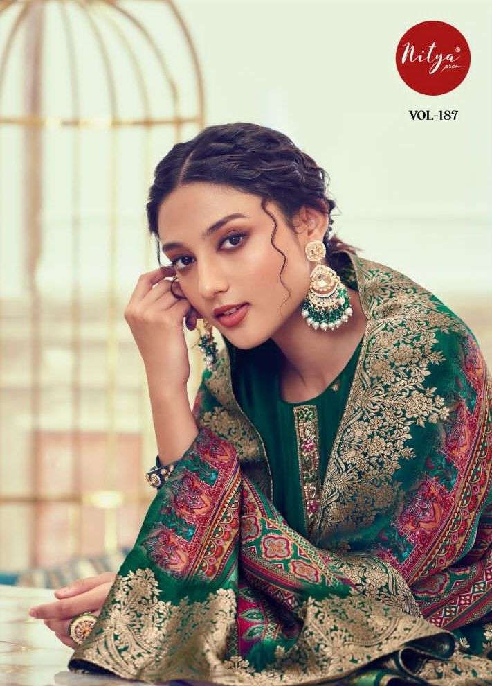 lt nitya vol 187 series 1001-1006 dola jacquard suit 