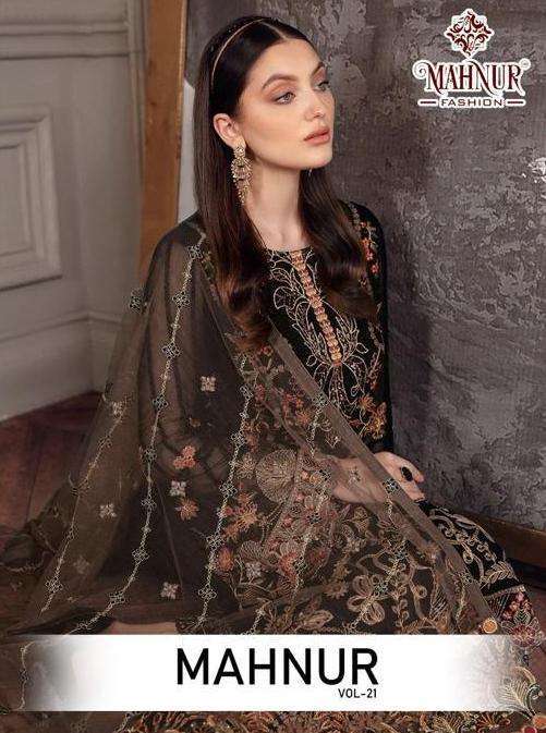 mahnur fashion vol 21 series 21001-21002 Heavy georgette suit
