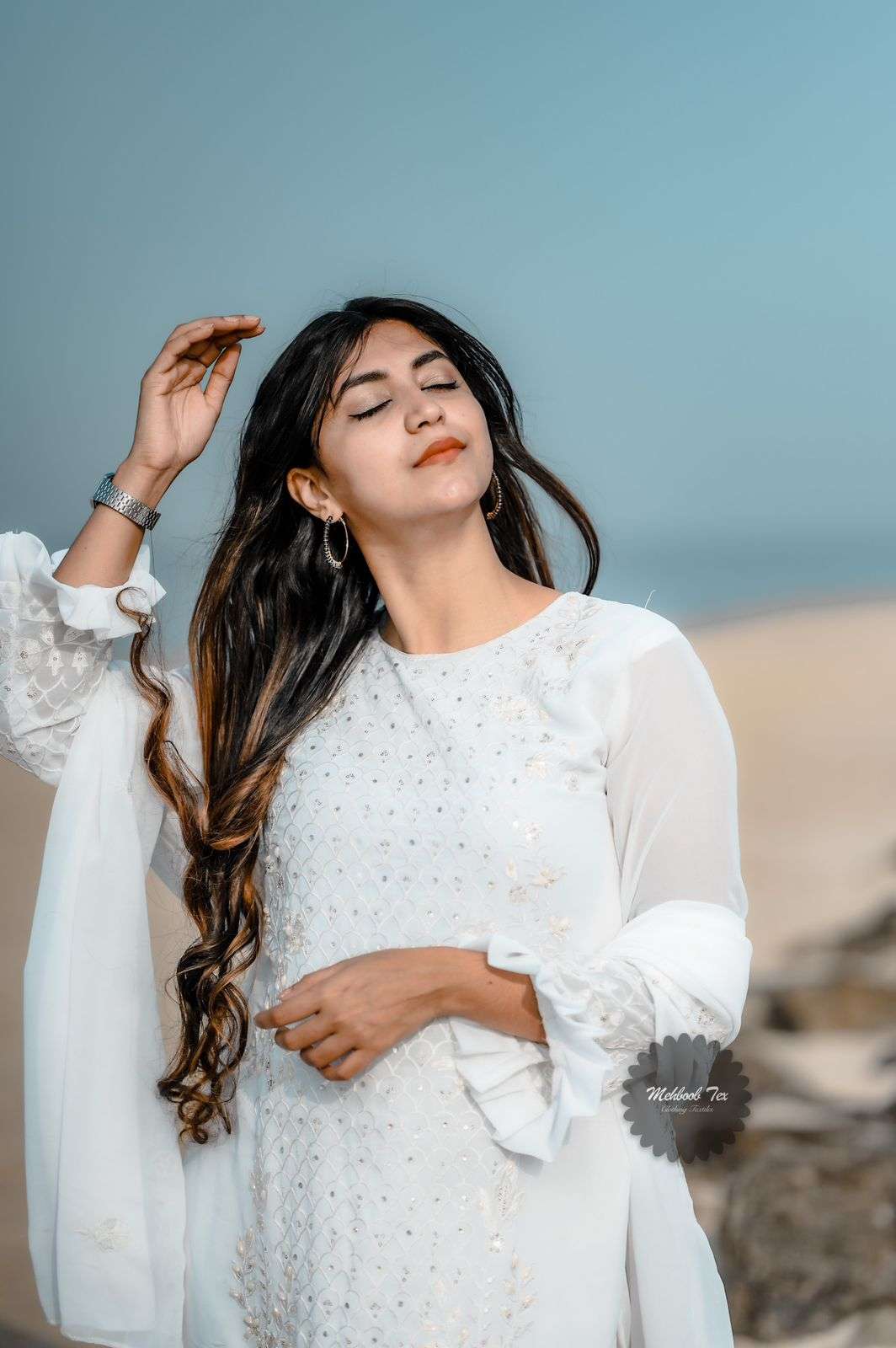 mt designer pure georgette readymade suit 
