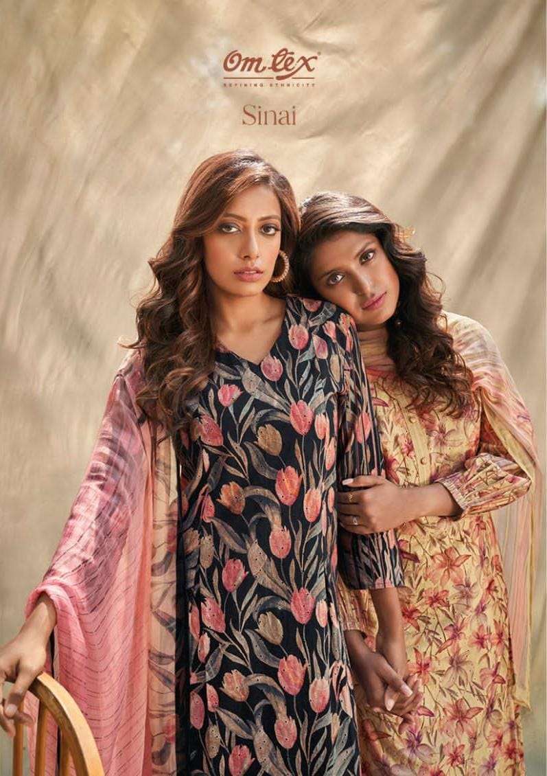 omtex sinai series 351-356 lawn cotton suit