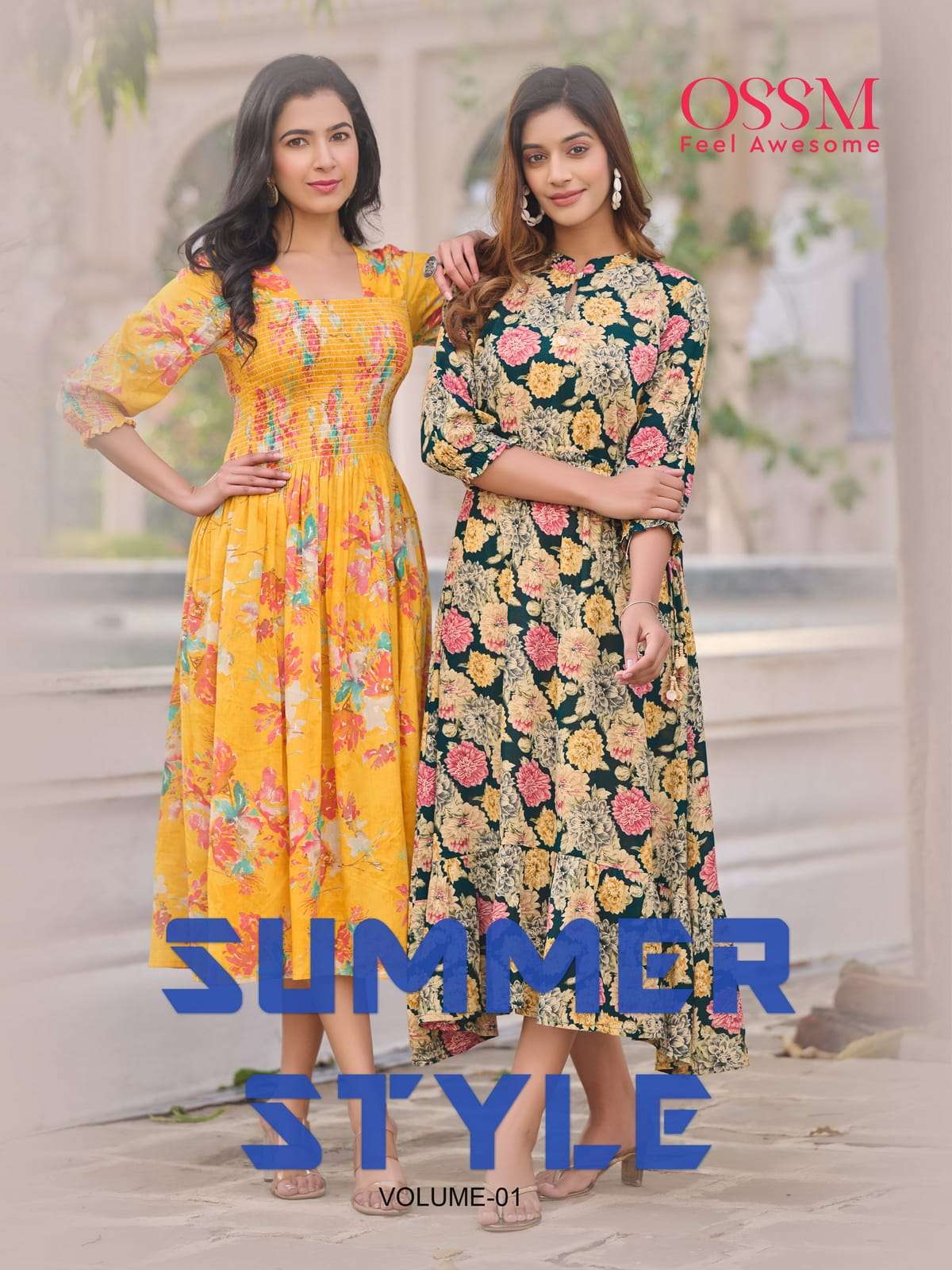 ossm summer style designer cotton mal kurti 