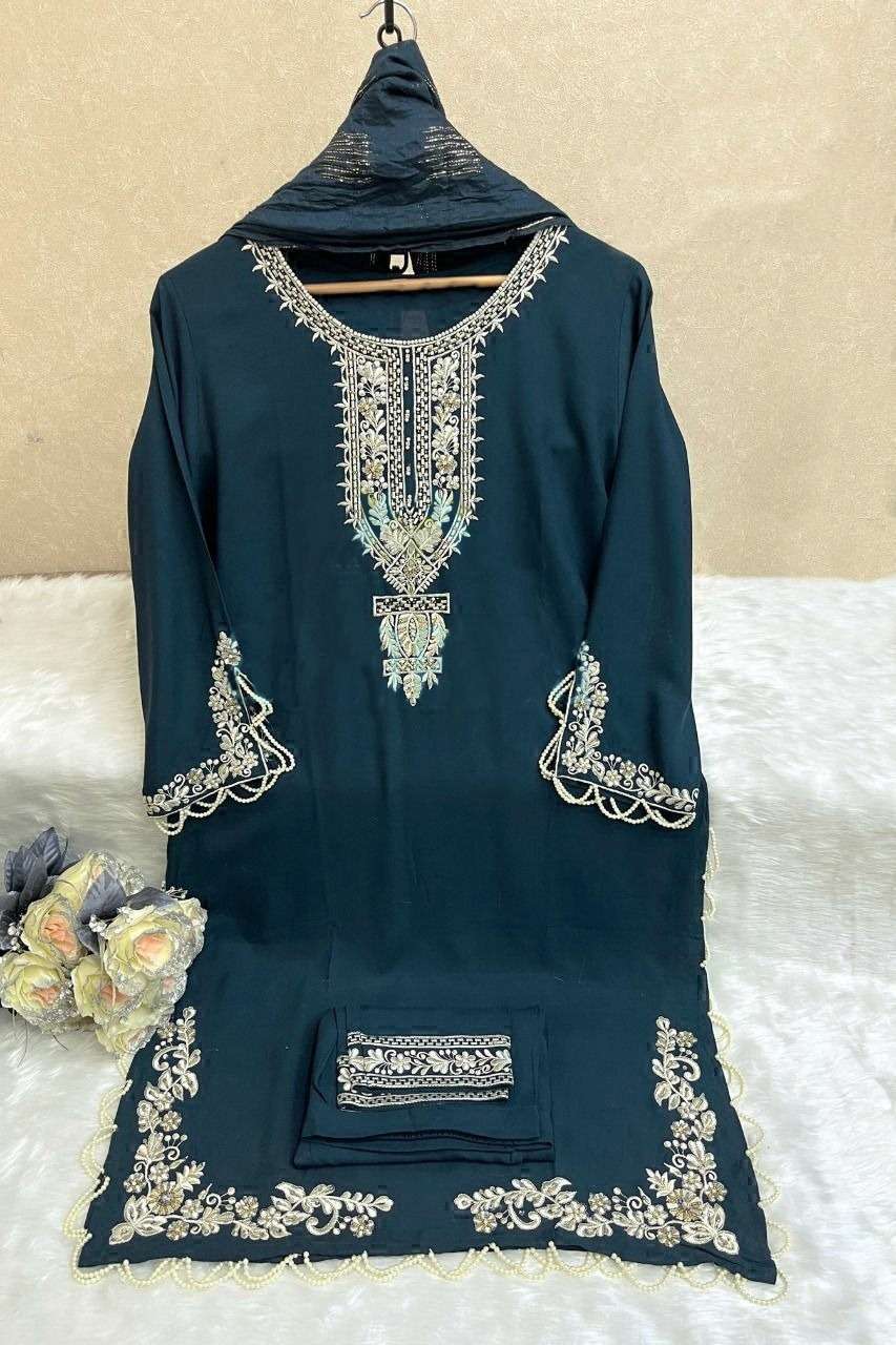 queen studio 1148 14 kg rayon readymade suit 