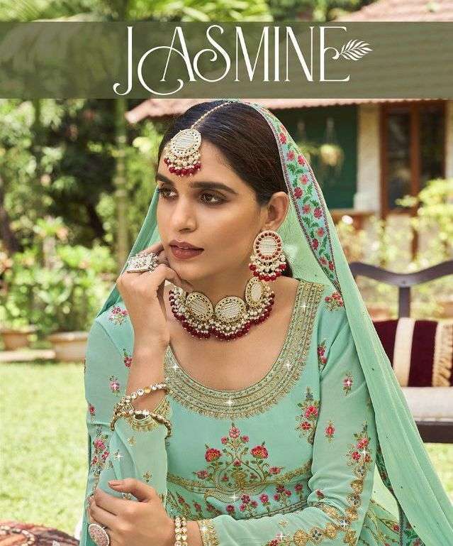 radha trendz jasmine series 941-944 georgette suit 