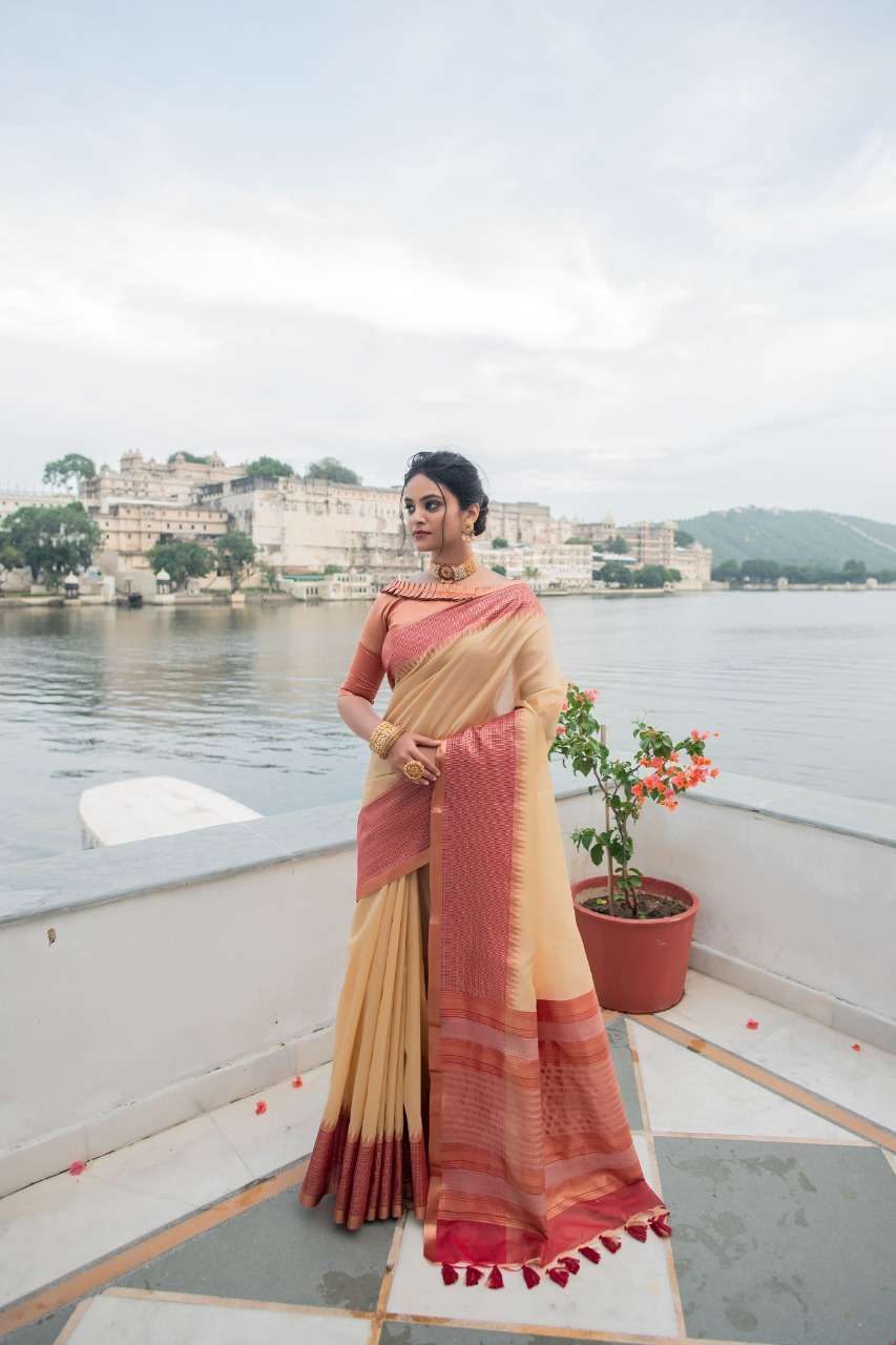 rajgharana mohini designer South silk saree 